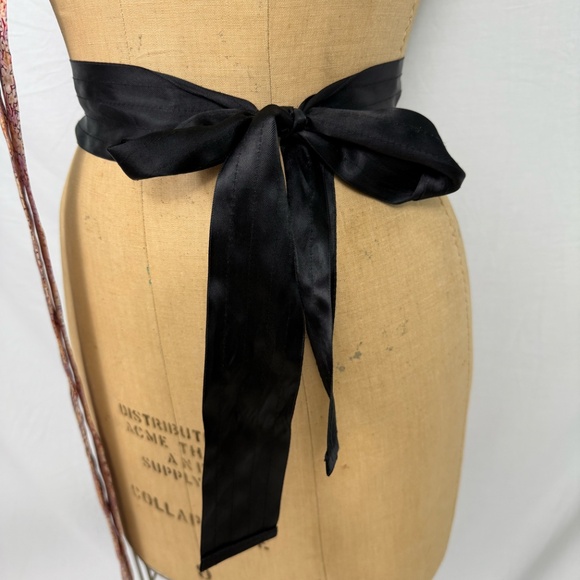 Scarf Belts Set of 4 Black, Floral, Blue, Paisley - Picture 11 of 15